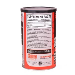 Dragon Creatine Mix (Unflavored) 300 gm - Image 5